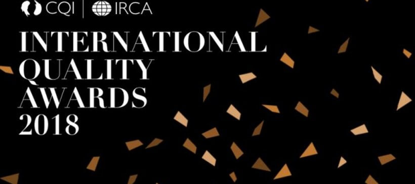 Chartered Quality Institute Awards Invite